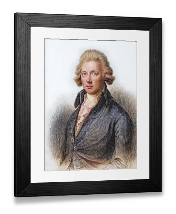Framed Print : William Pitt, the Younger, 1759-1806