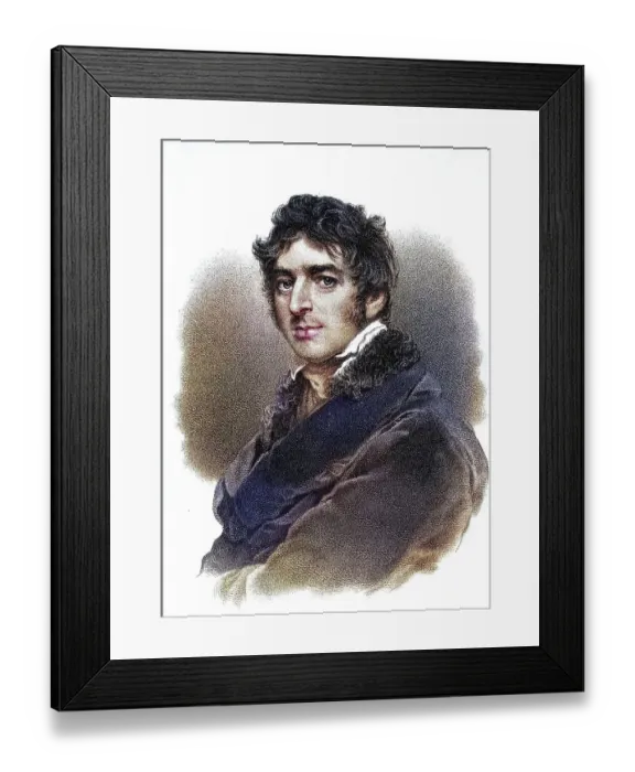 Framed Print : William Lamb, 2nd Viscount Melbourne