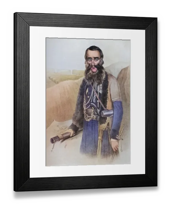 Framed Print : Sir Charles Napier, 1786-1860 Count Napier De Sao Vicente