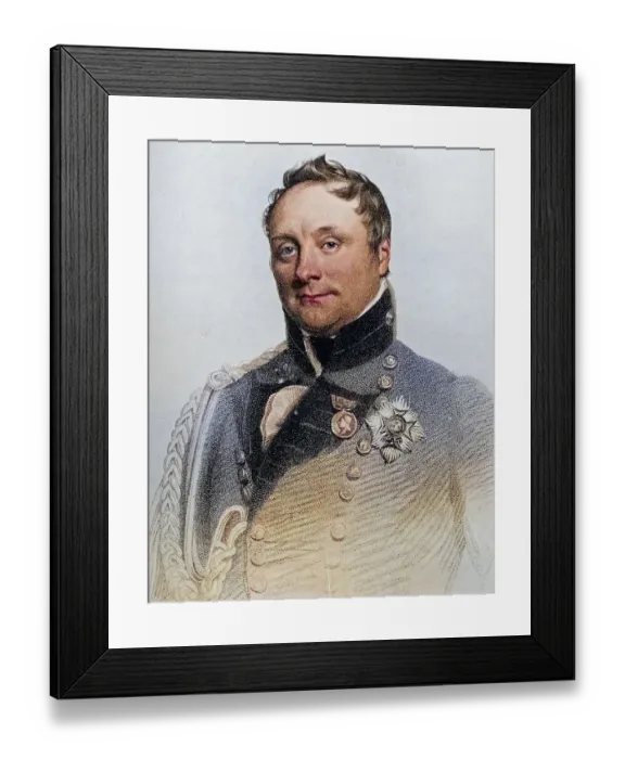Framed Print : Sir Rowland Hill, Viscount Hill