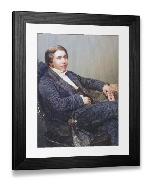 Framed Print : Charles Haddon Spurgeon, generally CH Spurgeon