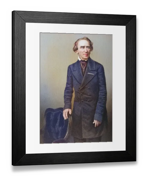 Framed Print : M. Giacomo Meyerbeer, 1791-1864