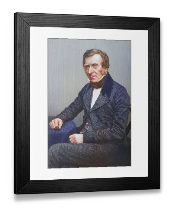 Framed Print : Sir Benjamin Collins Brodie, 1783-1862 Framed Print : Sir Benjamin Collins Brodie, 1783-1862