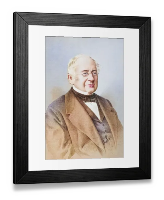 Framed Print : Alexander Mikhailovich Gorchakov 1798 to 1883