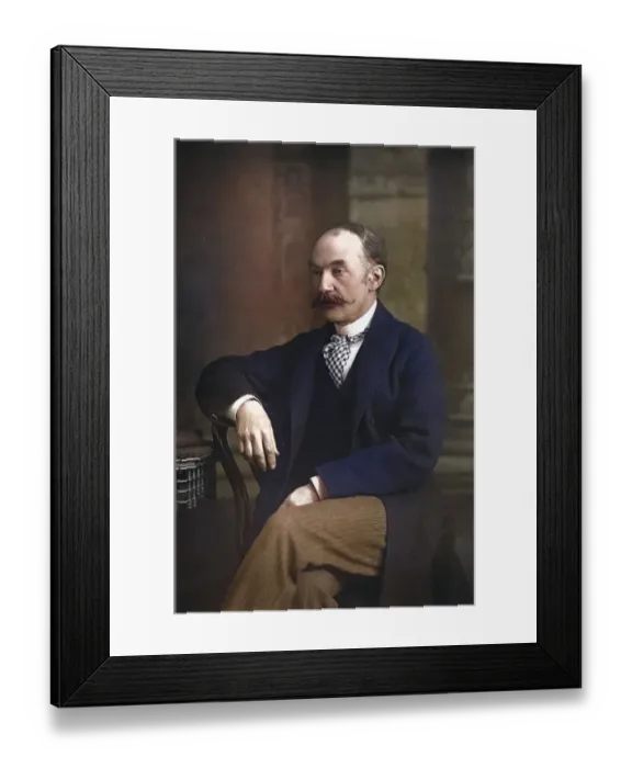Framed Print : Thomas Hardy (1840-1928), English novelist and poet who was born in Dorset and spent most of his life there Framed Print : Thomas Hardy (1840-1928), English novelist and poet who was born in Dorset and spent most of his life there