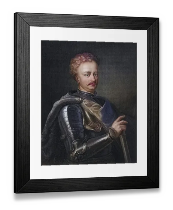 Framed Print : John Sobieski (1629-1696), John III Framed Print : John Sobieski (1629-1696), John III