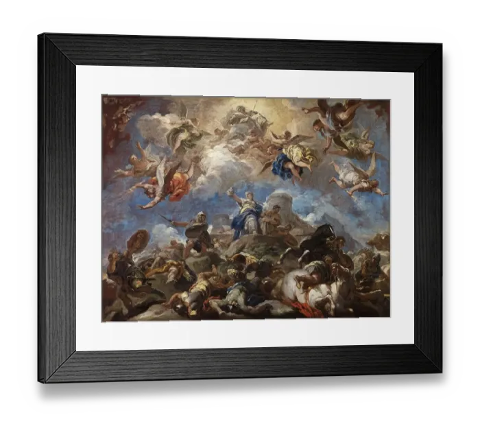 Framed Print : Judith Displaying the Head of Holofernes