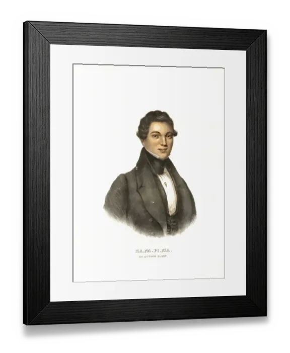 Framed Print : American Indian, Native American Framed Print : American Indian, Native American