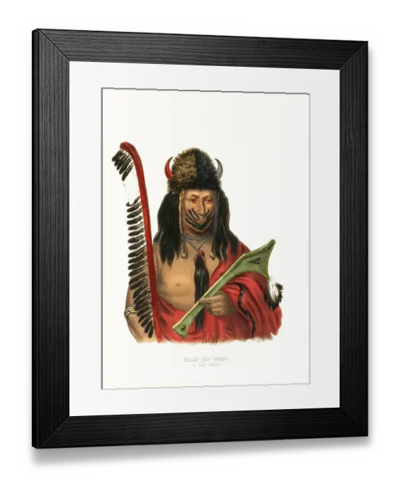 Framed Print : American Indian, Native American