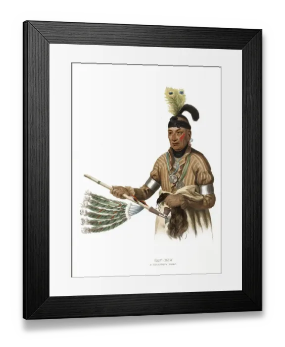 Framed Print : American Indian, Native American