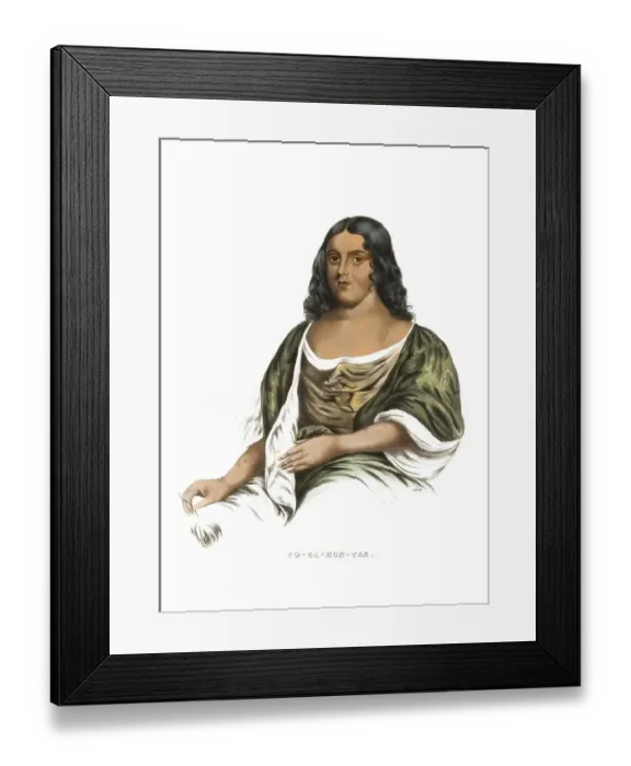 Framed Print : American Indian, Native American