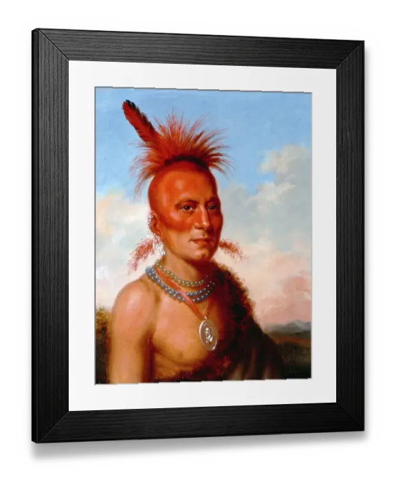 Framed Print : American Indian, Native American Framed Print : American Indian, Native American
