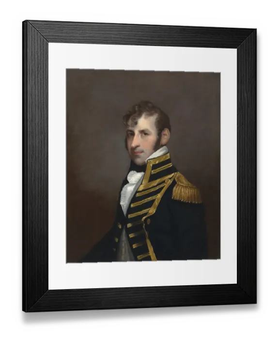 Framed Print : Tephen Decatur junior (5 January 1779) Framed Print : Tephen Decatur junior (5 January 1779)