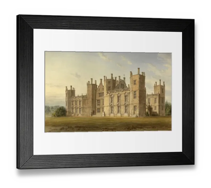 Framed Print : North-east view of Sherborne Castle Framed Print : North-east view of Sherborne Castle