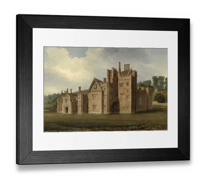 Framed Print : South East View of Compton Winyate