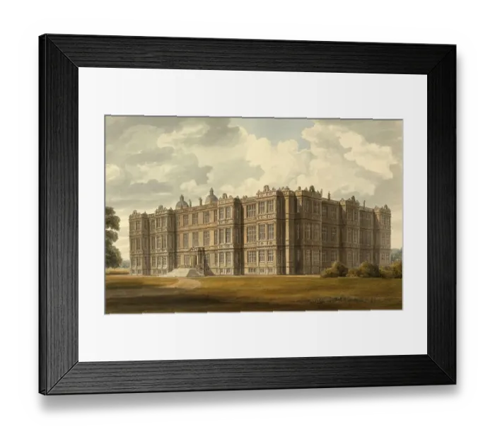 Framed Print : South East View of Longleat House Framed Print : South East View of Longleat House