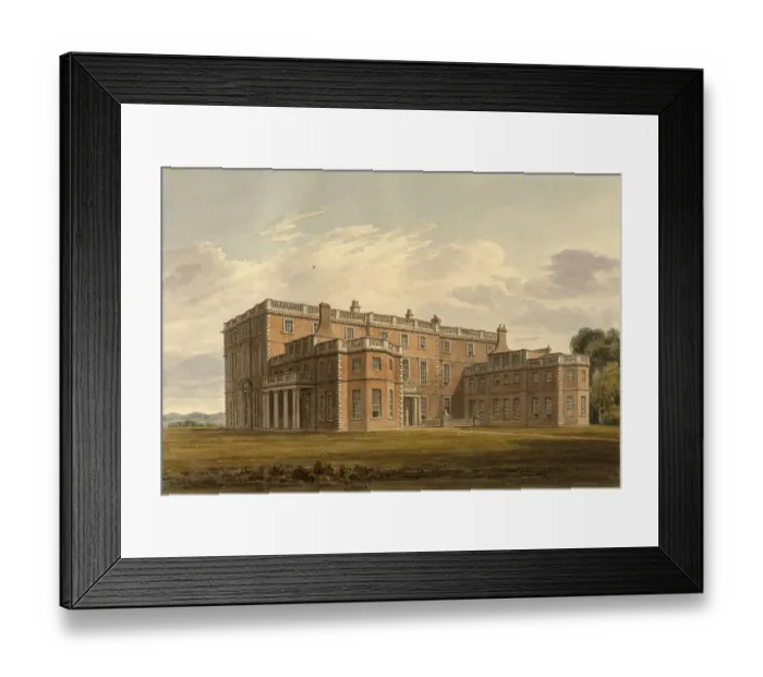 Framed Print : South East View of Newby Hall, Yorkshire
