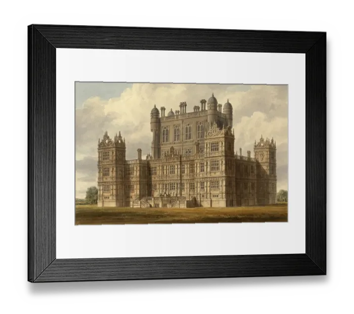 Framed Print : South-east view of Wollaton Hall