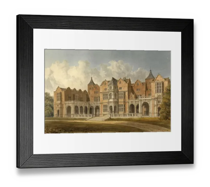 Framed Print : South view of Holland House, Middlesex