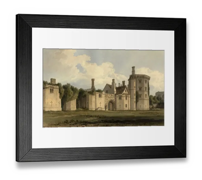 Framed Print : West Front of Thornbury Castle