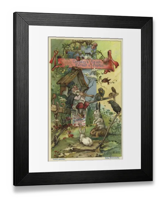 Framed Print : Picture series In the world of dwarves Framed Print : Picture series In the world of dwarves