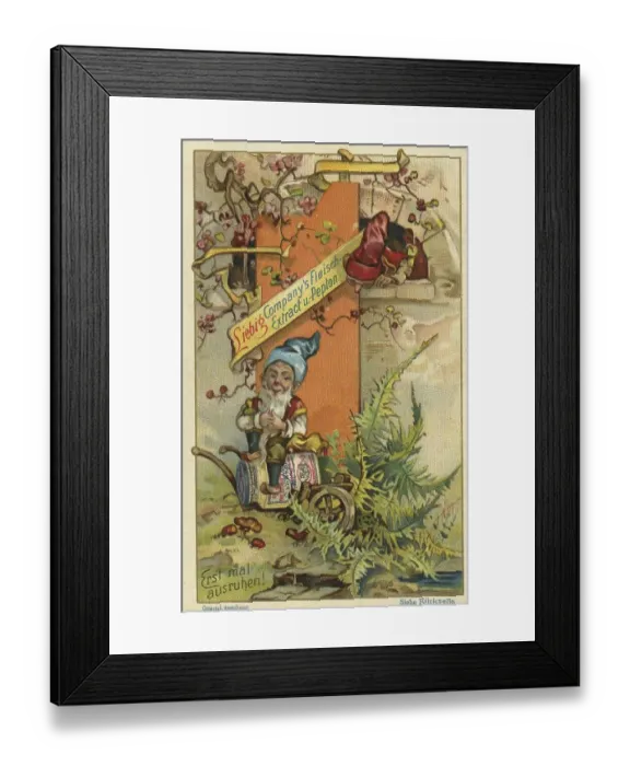 Framed Print : Picture series In the world of dwarves