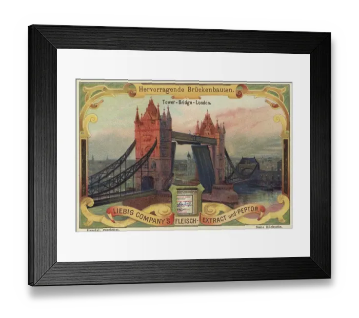 Framed Print : Picture series Outstanding Bridge Buildings Framed Print : Picture series Outstanding Bridge Buildings