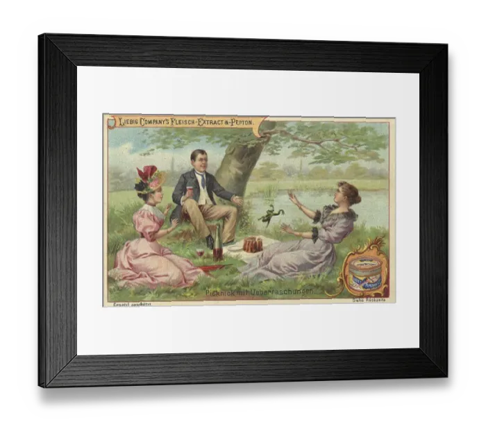 Framed Print : Picture series Scenes from everyday life