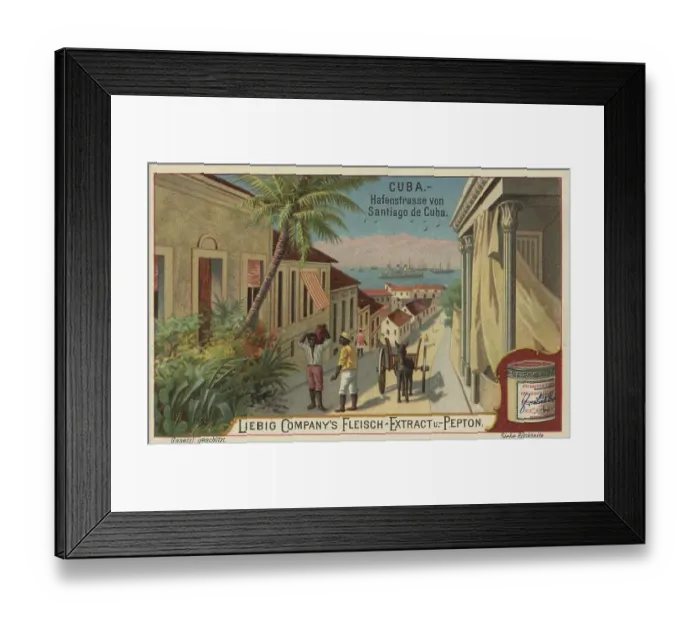 Framed Print : Picture series Scenes from Cuba Framed Print : Picture series Scenes from Cuba
