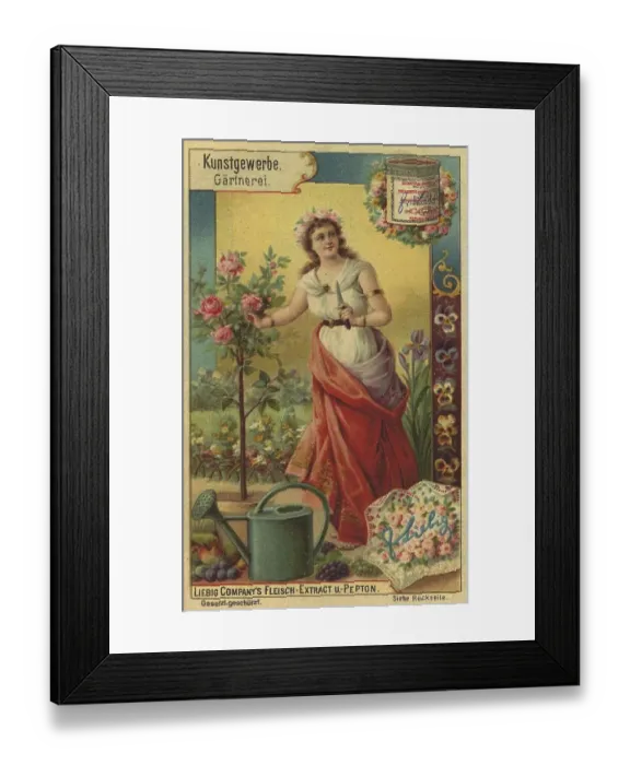 Framed Print : Picture series Arts and crafts