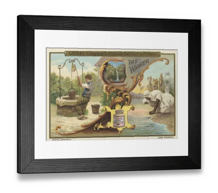 Framed Print : Picture series Drinks of the World
