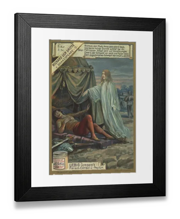 Framed Print : Picture series Richard the Third by Shakespeare