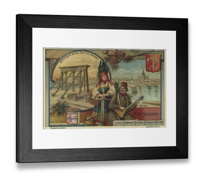 Framed Print : Picture series Cities and Sights, St Framed Print : Picture series Cities and Sights, St