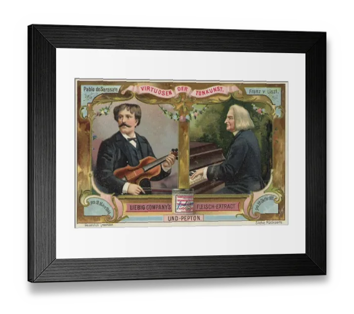 Framed Print : Picture series Virtuosen der Tonkunst