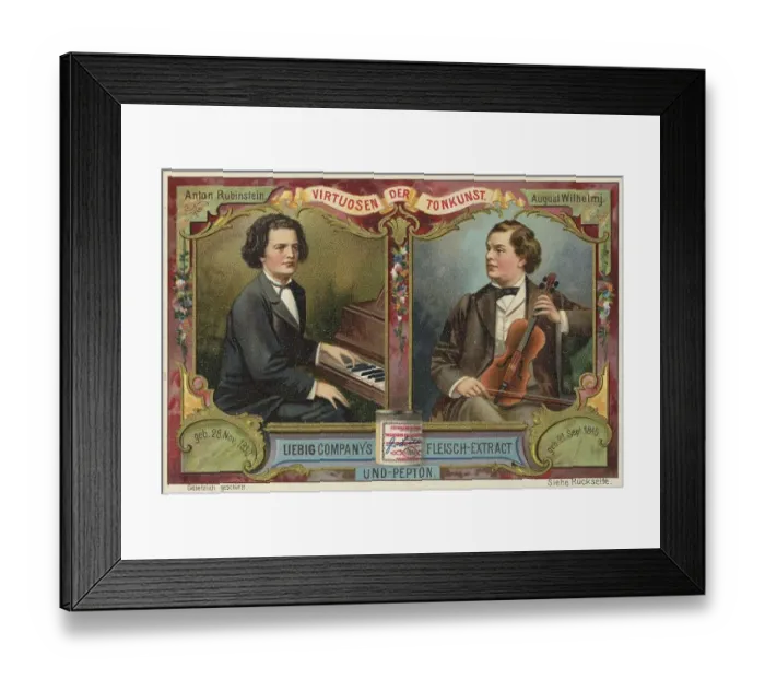 Framed Print : Picture series Virtuosen der Tonkunst