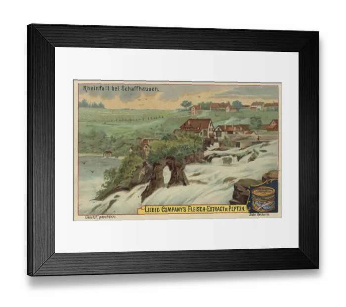 Framed Print : Picture series Waterfalls of the World