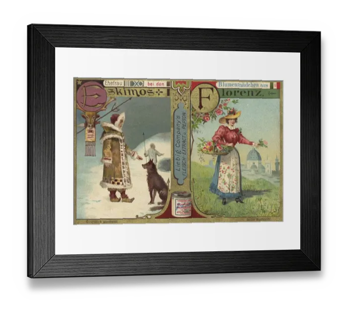Framed Print : Picture series Noble woman from all over the world