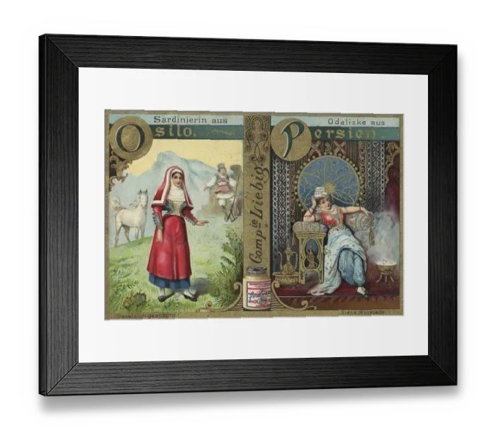 Framed Print : Picture series Noble woman from all over the world Framed Print : Picture series Noble woman from all over the world