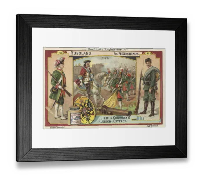 Framed Print : Picture series Famous Regiments Framed Print : Picture series Famous Regiments