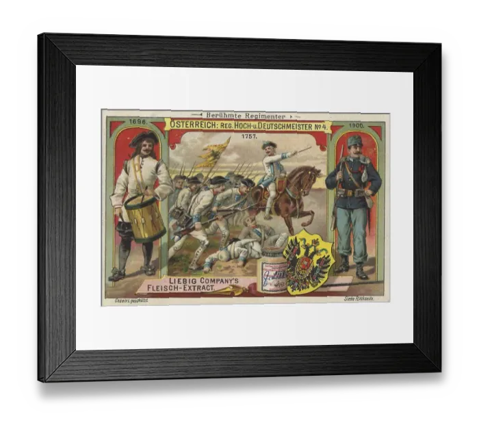 Framed Print : Picture series Famous Regiments