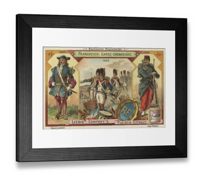 Framed Print : Picture series Famous Regiments