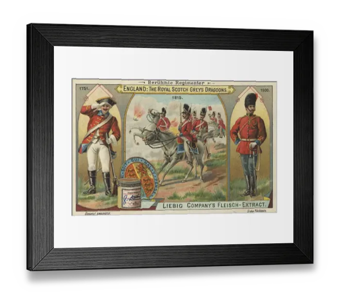 Framed Print : Picture series Famous Regiments
