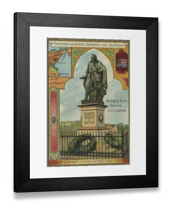 Framed Print : Series of monuments of famous seafarers and sea heroes Framed Print : Series of monuments of famous seafarers and sea heroes