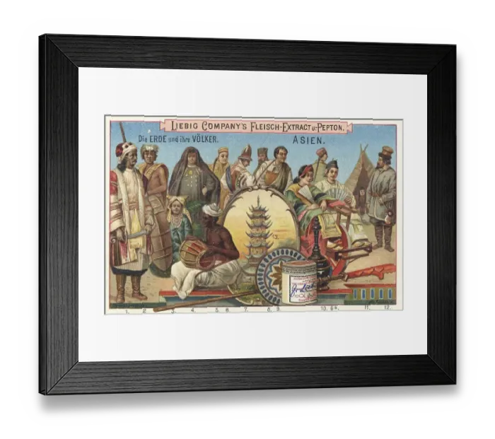 Framed Print : Picture series The earth and its peoples Framed Print : Picture series The earth and its peoples