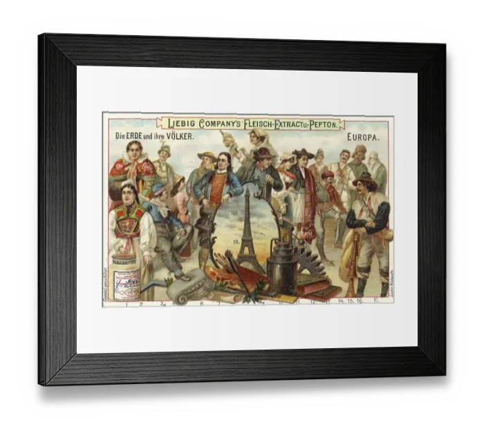 Framed Print : Picture series The earth and its peoples Framed Print : Picture series The earth and its peoples