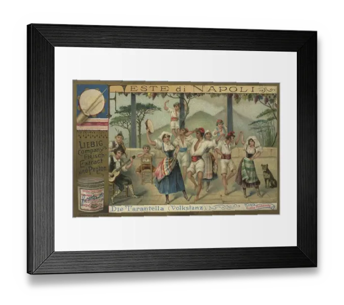 Framed Print : Picture series Feste di Napoli