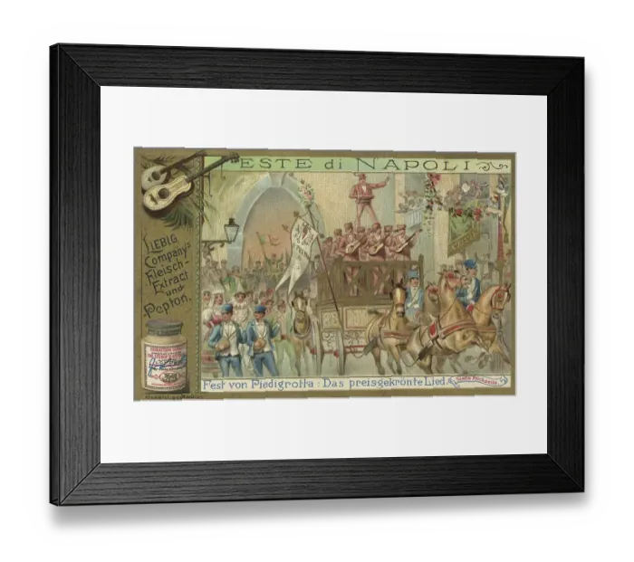 Framed Print : Picture series Feste di Napoli
