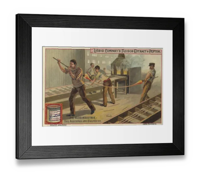 Framed Print : Picture series The glass industry Framed Print : Picture series The glass industry