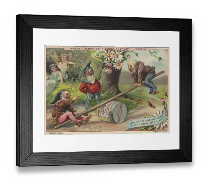 Framed Print : Picture series Elves and gnomes Framed Print : Picture series Elves and gnomes