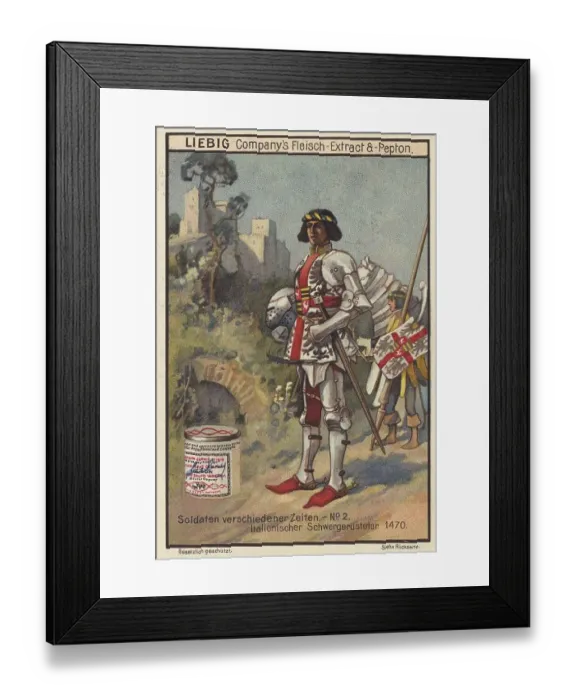 Framed Print : Picture series Soldiers of different times